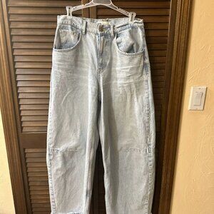 ZARA Mid Waisty Baggy Balloon Jeans